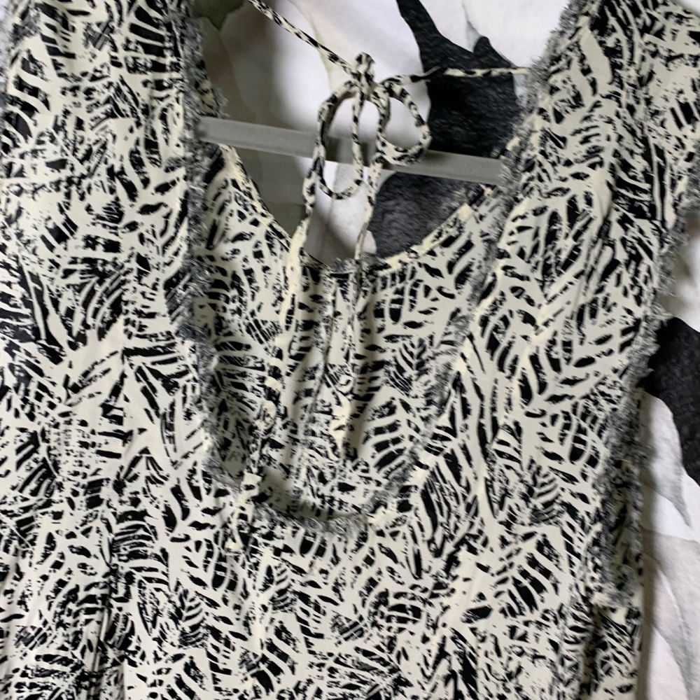 Ecote sz small sundress/swimsuit cover up flowy summer vibes - Picture 5 of 7